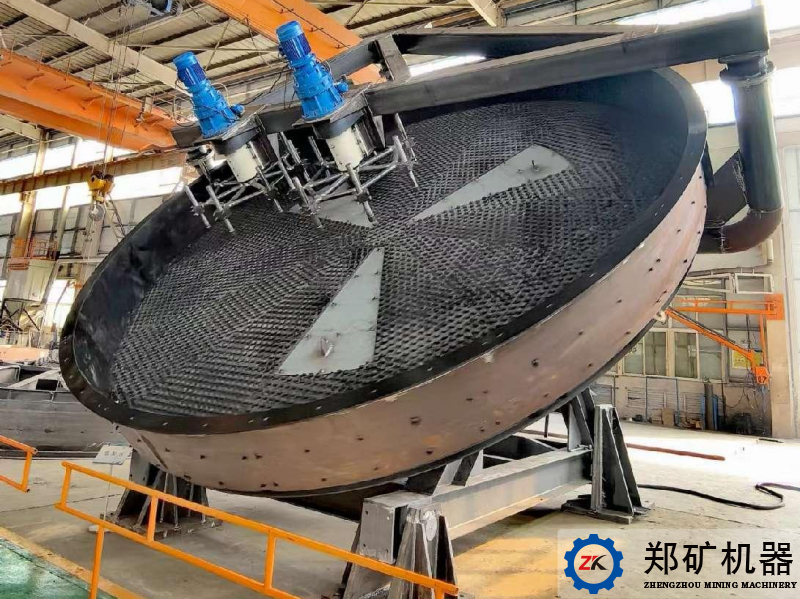 磷石膏綜合利用項目成球盤單機設(shè)備