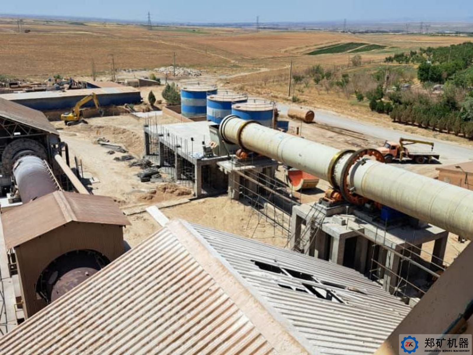 伊朗200tpd活性石灰煅燒設備